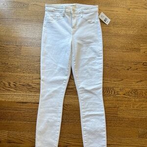 L'Agence Women's White Jeans sz 26 New w Tags